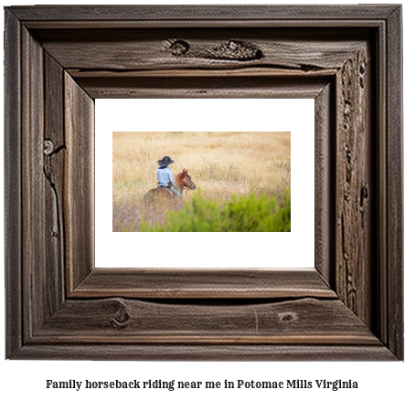 family horseback riding near me in Potomac Mills, Virginia